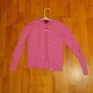 J crew pink sweater